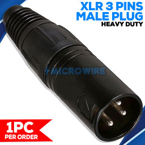 MW XLR Male to Female Microphone Cable Connector – Live Audio Use