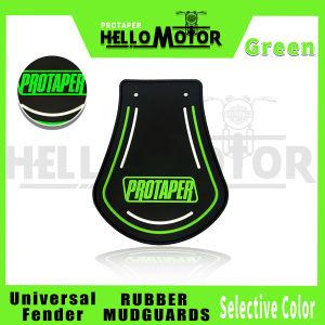 HelloMotor 1Pcs Universal Rubber Mudguard Rear and Front Mud Guard Fenders extensions Motorcycle PROTAPER