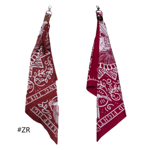 Vintage Printed Scarf for Stylish Men and Women Fashion Accessory Casual Gathering Scarves Key Chain Keyring Decors
