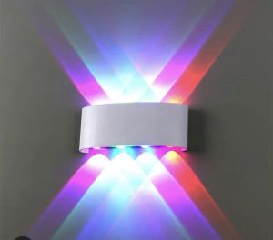 Đèn led gắn tường trang trí phòng phong cách hiện đại 4W 6W 8W 10W  sử dụng cho cầu thangphòng kháchphòng ngủsân vườngtiểu cảnh