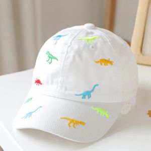 HIGH QUALITY Topi Anak 1 - 4 Tahun Baseball Topi Bayi Dino dengan Bordir warna warni Import / Hi Dino / Dino Trex / Dino Wild free bordir nama