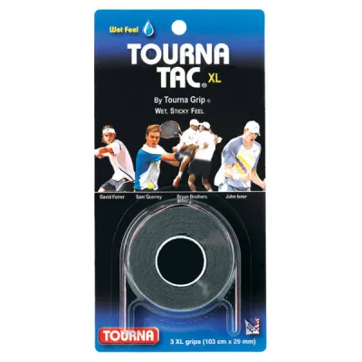 Tourna Tac XL Overgrip - Black [TAC-XL-BK]