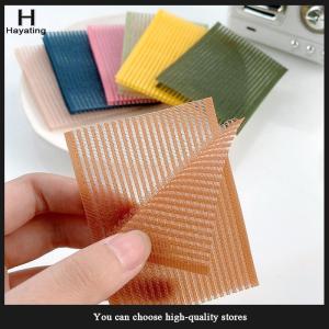 Hayating 10Pcs Pack Barber Paste Hair Sticker No Trace Gripper Barber Grippers Hair Holder Hair Styling Cutting Portable Magic Sticker Hair Accessories