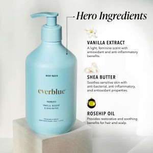 everblue Natural Soap Free Body Wash -  Fearless 400mL