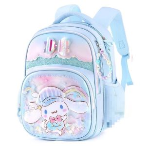 (SG Seller) Sanrio Kuromi Melody Kitty Primary School Bag Kids Children Girls Student Backpack Girls Spine Protection Burden Reduction backpack