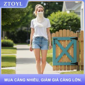 【ZTOYL】 3D Kem Chống Nắng Mặt Nạ Băng Lụa UV Chặn Mặt Bìa Thoáng Khí Cho Đi Xe Đạp Chạy Bãi Biển Ngoài Trời Các Sự Kiện