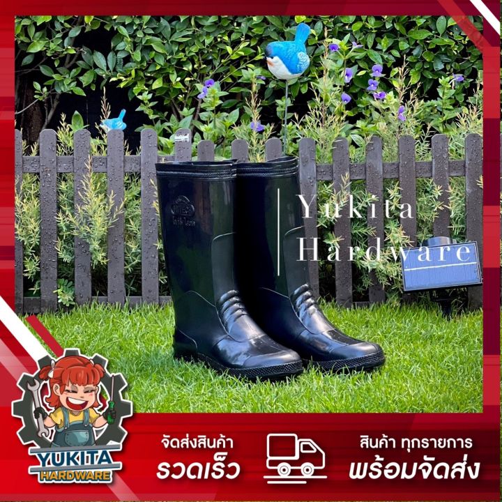 รองเท้าบูทยางยาว กันน้ำ 12 นิ้ว ราคาถูก คุ้มค่า
