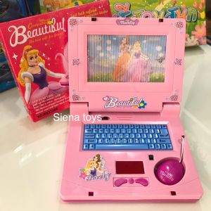 โน๊ตบุ๊คเด็กเล่นลายเจ้าหญิง (สินค้าถ่ายจากของจริง100%)และมีคลิปรีวิวสินค้า