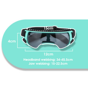 Hamshmoc Phong Cách Kính bơi cho chó Mặt Trời & chống bụi Bendable Phù Hợp Không Áp Lực Ban Nhạc Hạnh Phúc Cuộc Phiêu Lưu Ngoài Trời
