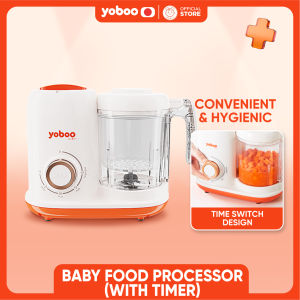 Yoboo Multifunctional Baby Food Processor | 2 in 1 | Steaming and Stirring | Easy to use