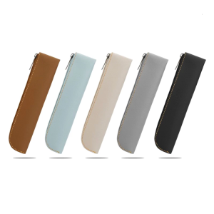 PU Leather Pencil Case Practical Pencil Bag Large Capacity Pen Case Pen Pouch Simple Pen Bag Pencil Organisers