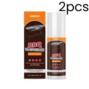 2026 Jakehoe BBQ Grill Cleaner Deep Penetration Efficient Degreasing Powerful Cleaning Stubborn Dirt Remover Grill Degreaser 100ml