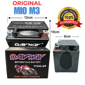 DAYWAY MOTORCYCLE BATTERY FOR  MIO M3 HIGH QUALITY YTX4L-BS MOTOR BATTERY HIGH QUALITY