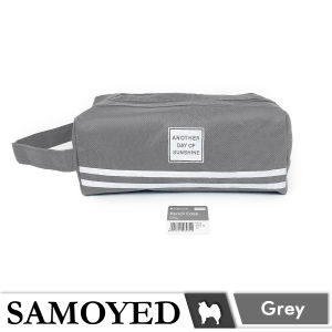 Tempat / Kotak Pensil / Alat Tulis / Kosmetik / Dompet Kain Kanvas / Stationery / Pencil / Pen / Cosmetic / Travel Case / Box / Pouch Canvas Samoyed PCMI-01