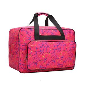 Portable Sewing Machine Carrying Case Travel Storage Bag With Spacious Front Pocket for Household Storage Solution