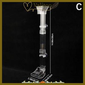 [Valitoo] Aquarium Transparent Feeding Tube Set Acrylic Aquarium Feeder Shrimp Feeder Feeding Container Accessories Tools