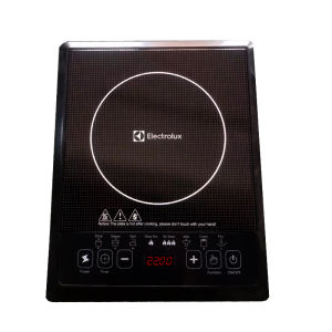 Electrolux เตาแม่เหล็กไฟฟ้า หน้าจอสัมผัสบริสุทธิ์ 2200w รุ่น RO86AA สีดํา การรับประกัน 2 ปี