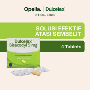 Dulcolax 5mg Isi 4 Tablet - Obat untuk Mengatasi Sembelit