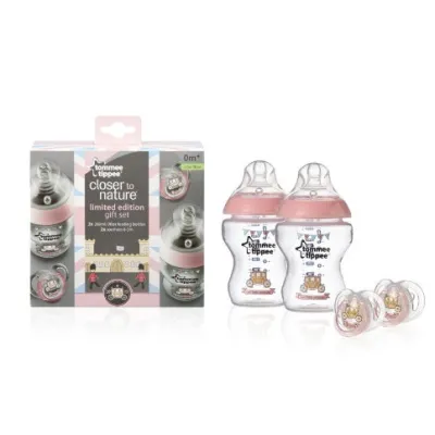Tommee Tippee 9oz/2pck Royal Baby Gift Pack - Princess /WAREHOUSE CLEARANCE SALE OLD STOCK