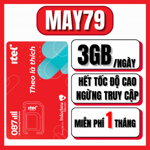 (GIÁ RẺ) Sim Vinaphone Itel MAY79 Tặng 90GB/Tháng Full Tốc Độ Cao Miễn Phí Tháng Đầu Hỗ Trợ Gọi Điện Nhắn Tin | FREESHIP - CHƯA KÍCH HOẠT