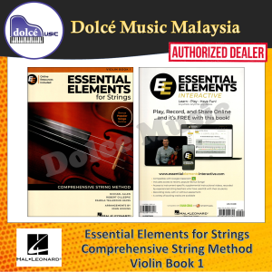 Hal Leonard - Essential Elements for Strings (Online Resources Included) - Violin Book 1