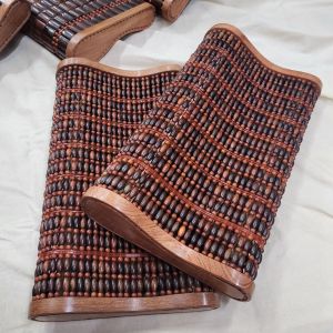 Gối Công Thái Học - Gối Hạt Gỗ Trắc Cao Cấp ( video  hình thật )