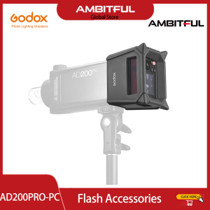 Godox แผ่นซิลิโคนที่คลุมมอเตอร์ไซค์กันน้ำ AD200PRO AD200PRO-PC แฟลช