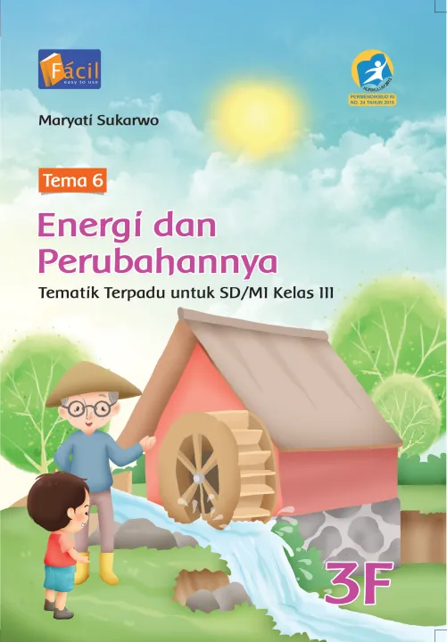 BUKU TEMATIK TERPADU 3F KELAS 3 SD K13 REVISI FACIL GRAFINDO | Lazada ...