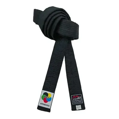 [Hot demand] Wkf Belt Karate Belt For Children And Adults Red Blue Coffee Black Belt 4cm Wide 1.6m-3.2m