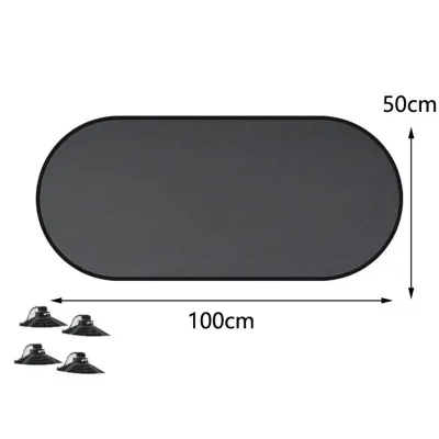 5Pcs Car Window Mesh Sun Shade Cover Universal Portable Foldable Auto Side Glass Suction Cup Sunshade Curtain Summer UV Protection Tool