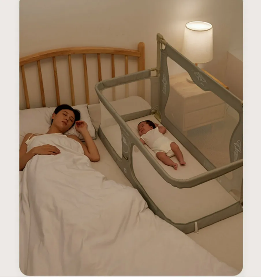 Baby Crib For Newborn Portable Baby Bed Guard Rail Travel Bed Infant Baby Nest Lazada Singapore