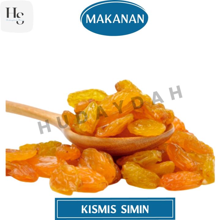 Kismis Simin Manis Mutiara 250gr Kismis Arab Kismis Raisin Kuning Emas ...