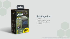Nitecore EMR05 Ultralight and Portable Mosquito Repeller