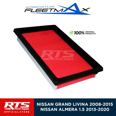 Fleetmax Engine Air Filter for Nissan Almera 1.5 2013-2021 and Grand Livina 2008-2015 (FAS8476)