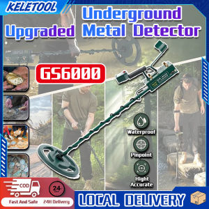 GS-6000 Underground Metal Detector Treasure Hunter Depth Pinpointer Gold Max Depth 8.5m Gold Digger