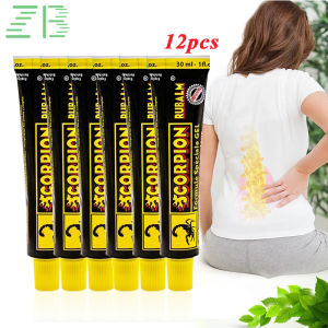 12PCS ZB 30g Scorpion Ointment Cream Powerful Relieve Rheumatoid Arthritis Muscle Joints Neuropathic Pains Medical Plaster2026