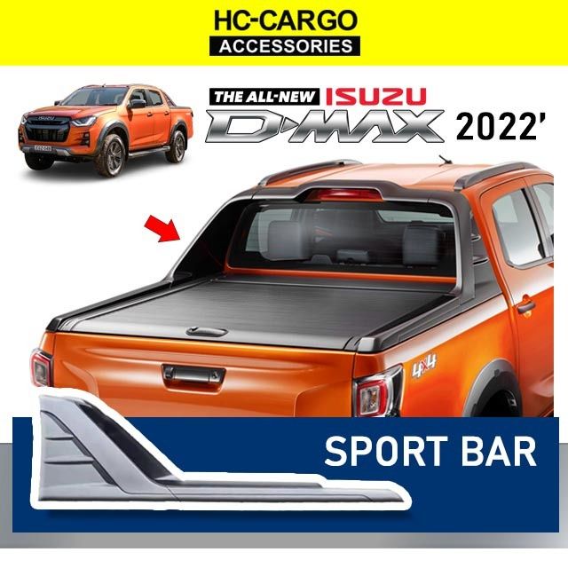 Roll Bar (Barre De Lit) Noir ABS Pour Isuzu D-Max 2021-2025 - Garantie 1 An