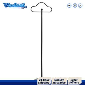 Fashionable Cloud Pattern Metal Wardrobe Rack for Bedroom and Hallway Durable Clothing Organizer