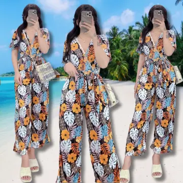 Buy Hawaiian Jumpsuit For Women online Lazada .ph