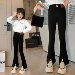 พร้อมส่ง 🔥กางเกงขาบานเด็กผู้หญิง กางเกงเด็ก กางเกงขายาว กางเกงลำลองทุกแบบ ของหนูน้อย  กางเกงยีนเด็กญ10