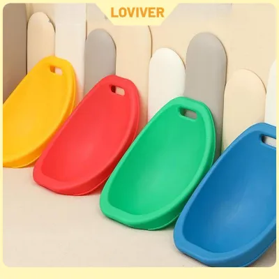 Kids Sensory Rocking Chair Wobble Chair Sensory Training Tool Anti Slip Floor Chair with Back Support for Outdoor Playroom