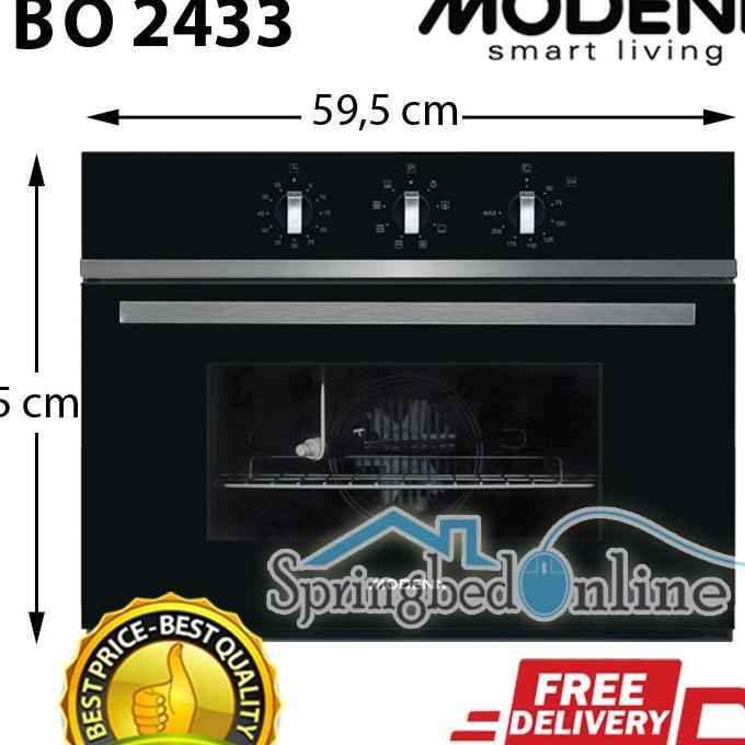 Electric Oven Modena BO 2433 Oven Listrik Modena 45 cm Harga Pabrik