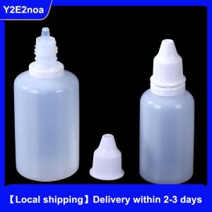 【Local shipping】 10PCS 5 10 15 20 30 50ml Empty Plastic Dropper Bottle Paint Beauty Oil Squeezable Refillable Bottle Cosmetics Storage Bottles