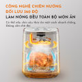 [Hàng quà tặng] Nồi chiên không dầu gia đình GAABOR GA-M4A01 dung tích 4,5L -1200w, nồi nhỏ gọn, chất liệu thép không gỉ. 