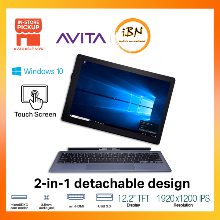 AVITA Magus 12.2" 2in1 Touch Screen Laptop Detachable Keyboard