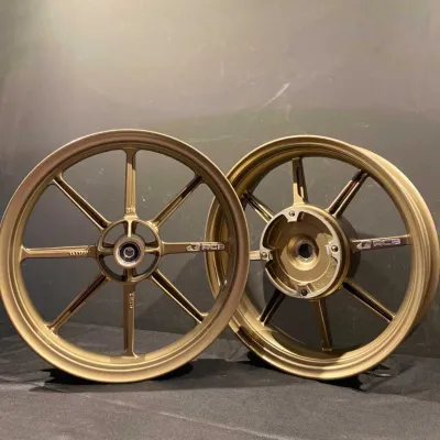 SPORT RIM RACING BOY SP5800 HONDA VARIO 160 215/350/14 14 ORIGINAL RACING BOY RIM GOLD BRONZE GLOSS BLACK ACCESSORIES