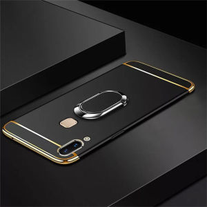 LANLIN For Huawei Nova 3i Nova 3e Nova 3 Phone Case Ultra Thin Matte Hard PC Holder Casing For Huawei Nova 3i Case With Free Ring Stand Holder