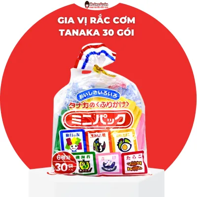 [DATE T8.2026] Gia Vị Rắc Cơm Tanaka Nhật Bản 30 Gói