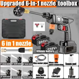 [German Technology]Water Jet Cleaner Cordless Water Jet Car Washer Waterjet Wash Pump High Pressure Cleaner Water Guns High Pressure Water Jet Gun  Portable Car Wash Water Jet Pump Mesin Cuci Kereta Water Jet 998VF Water Jet Sprayer Machine 洗车机 高压水枪机