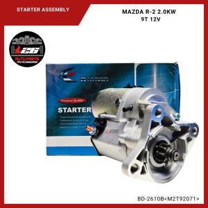 Mazda R-2 R2 STARTER ASSEMBLY 2.0KW 9TEETH 12V BD-2610B M2T92071 KHYBIRD BRAND